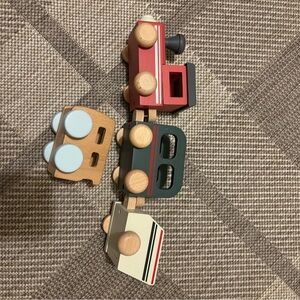 Hearth and Hand wooden cars/train